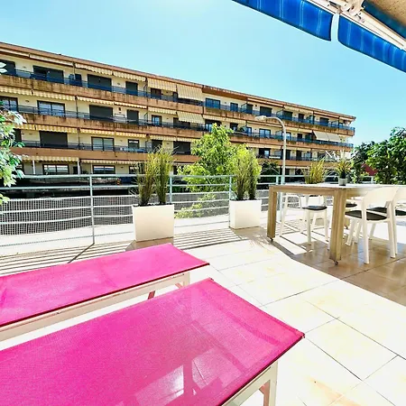 Salvis Terraza Y Piscina Lägenhet Platja d'Aro
