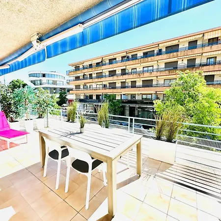 Salvis Terraza Y Piscina Lägenhet Platja d'Aro